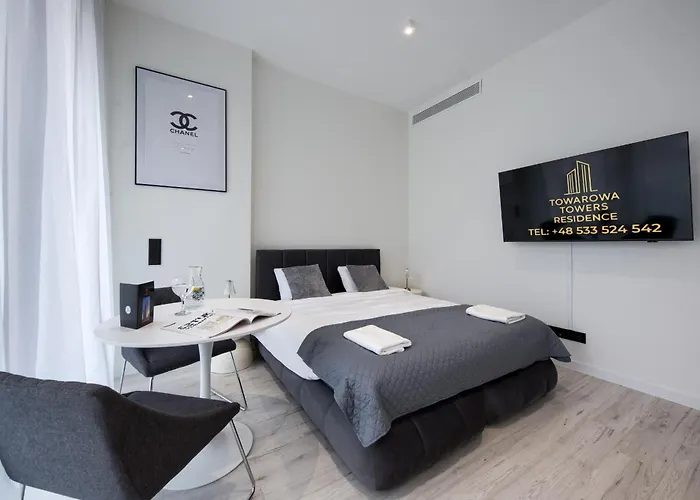 Apartment Towarowa Towers Warsaw